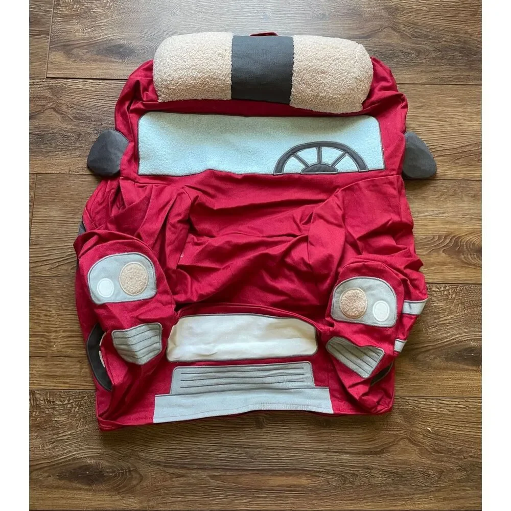Pottery Barn Kids My 1st Anywhere Fire Truck Slipcover NEW